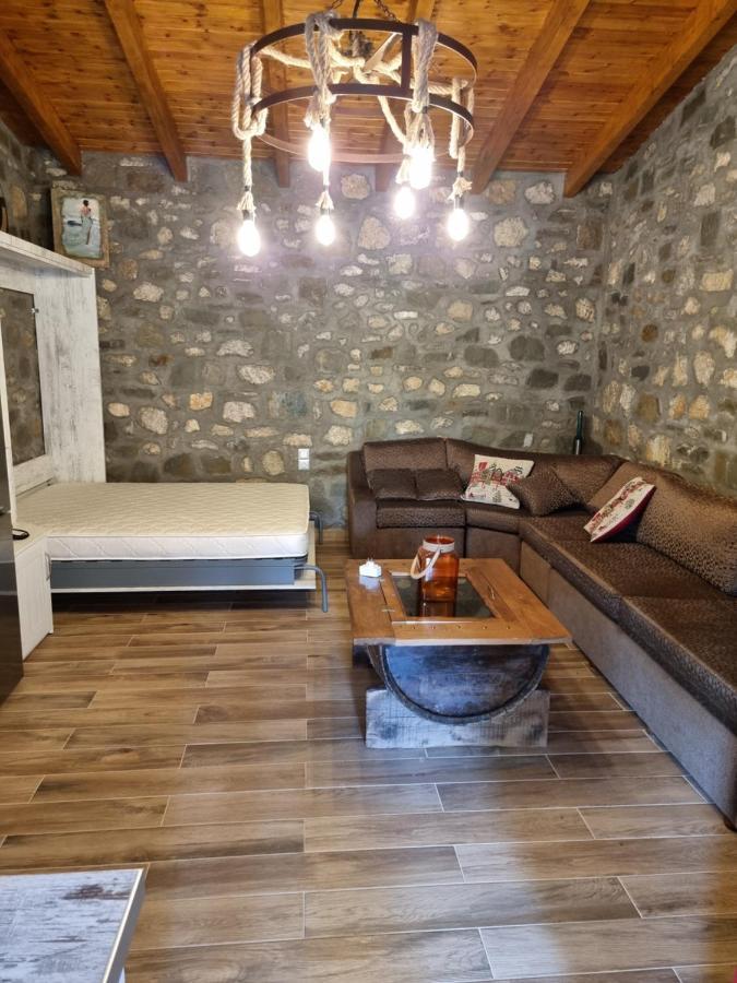 House With Big Garden And Barbeque In Nature Vourgareli Екстер'єр фото