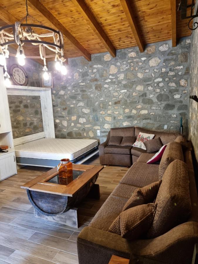 House With Big Garden And Barbeque In Nature Vourgareli Екстер'єр фото