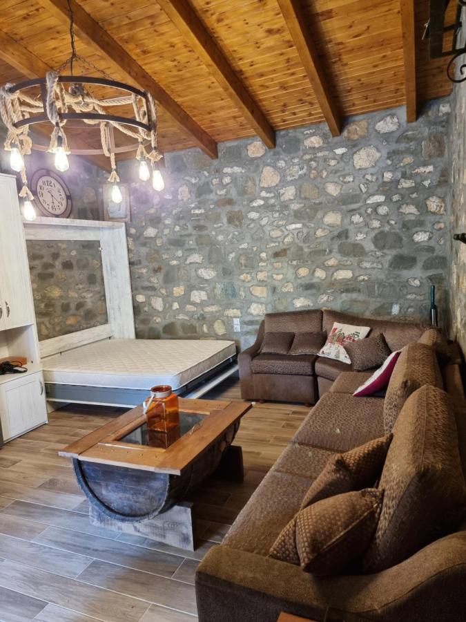 House With Big Garden And Barbeque In Nature Vourgareli Екстер'єр фото