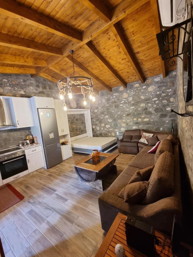 House With Big Garden And Barbeque In Nature Vourgareli Екстер'єр фото